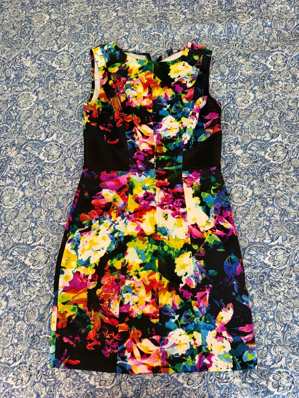 America Living Vibrant Floral Sheath Dress - Multicolor